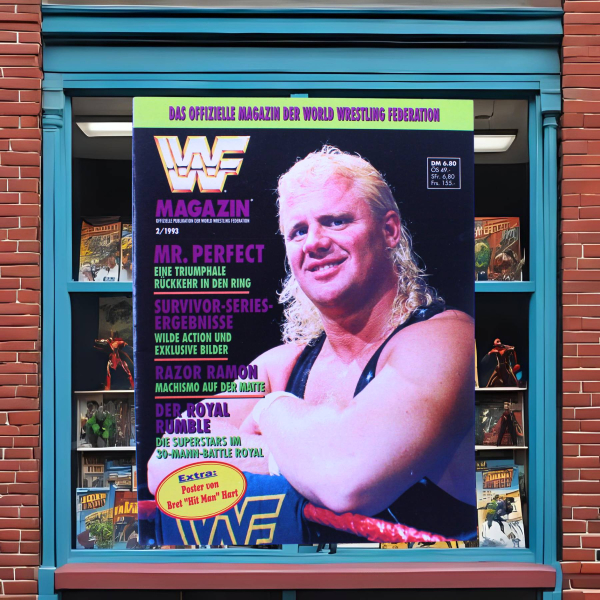 WWF Magazin Nr. 2 (1993) – Ehapa – Mr. Perfect, Royal Rumble Vorschau, Razor Ramon – Poster fehlt